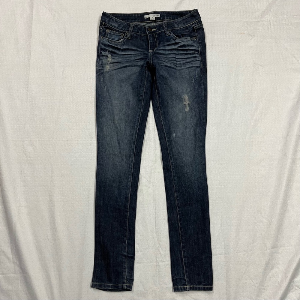 2.1 denim ladies stonewash jeans, size 25